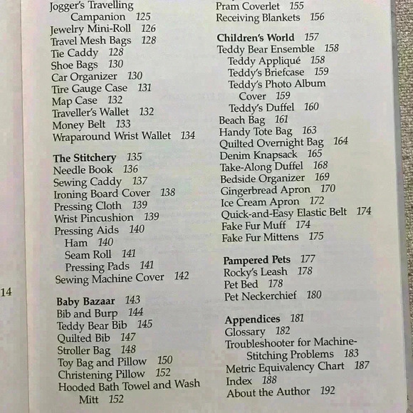 Sew A Beautiful Gift, Book gives you 150 gift patterns! - Picture 7 of 9